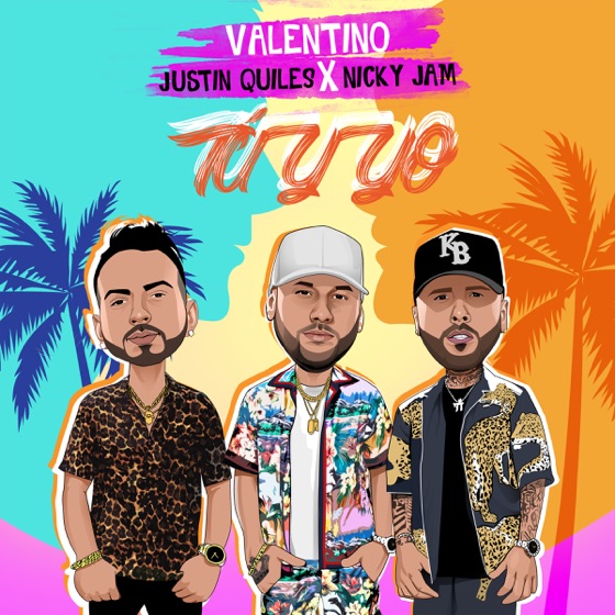 Cover artwork for Tu Y Yo (feat. Nicky Jam & Justin Quiles)