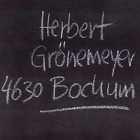 Herbert Grönemeyer - Bochum artwork