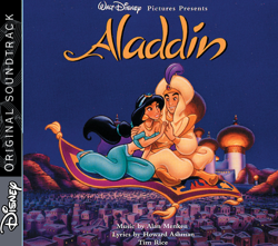 Aladdin (Original Motion Picture Soundtrack) - Alan Menken, Howard Ashman, Tim Rice, Brad Kane, Lea Salonga &amp; Robin Williams Cover Art