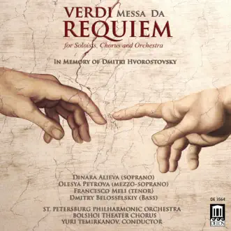 Verdi: Messa da Requiem (Live) by St Petersburg Philharmonic Orchestra, Chorus of the Bolshoi Theatre & Yuri Temirkanov album reviews, ratings, credits