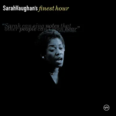 Sarah Vaughan - Finest Hour - Sarah Vaughan