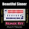 Beautiful Sinner (132 BPM Instrumental Version) - Remix Kit lyrics