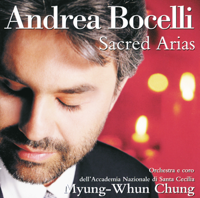 Andrea Bocelli - Sacred Arias artwork