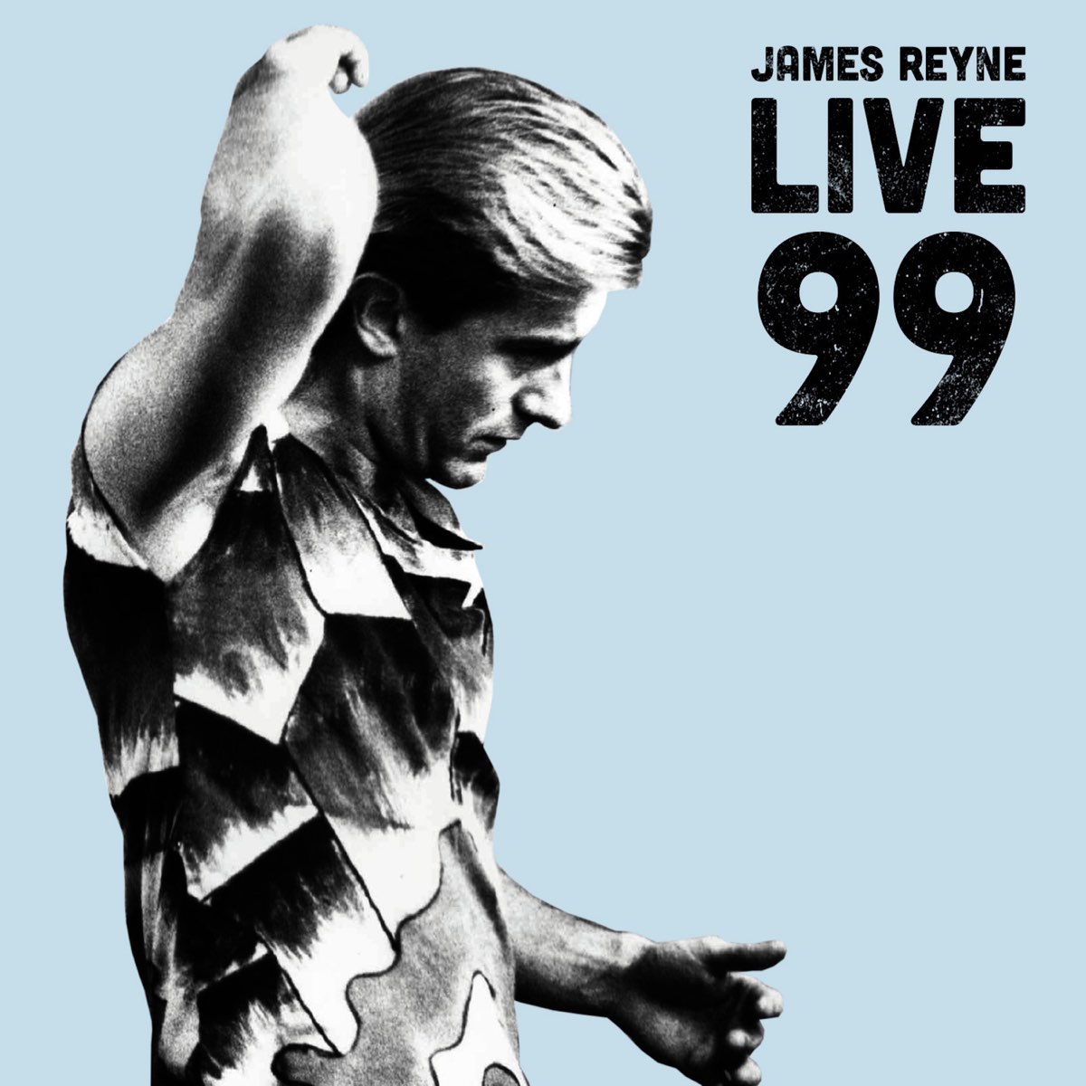 Live step. James Reyne young.