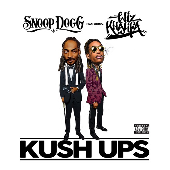 Cover artwork for Kush Ups (feat. Wiz Khalifa)