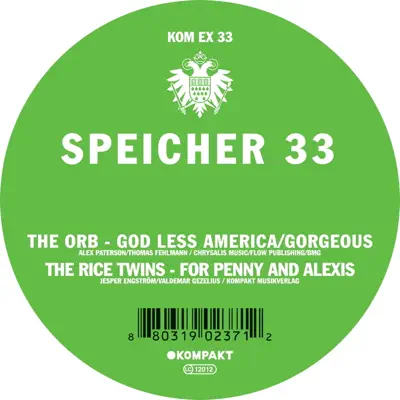 Speicher 33 - Single - The Orb