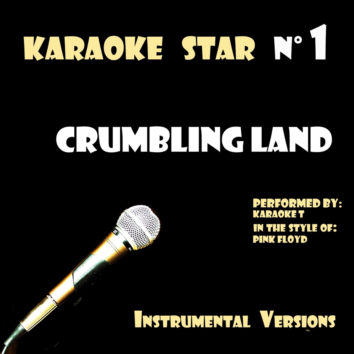 Crumbling Land In The Style Of Pink Floyd Karaoke Versions EP By   1200x1200bf 60 