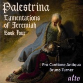 Palestrina: Lamentations of Jeremiah, Book Four artwork