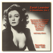 Icons of German Cinema: Zarah Leander in Stockholm, Vol. 1 (Recorded 1930-1953) - Zarah Leander