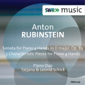 Sonata for Piano 4 Hands in D Major, Op. 89: II. Allegro molto vivace artwork