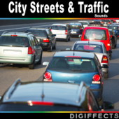 Traffic Jam with Trucks, Cars, Motorcycles, And Horns - Digiffects Sound Effects Library