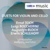 Toch, Boccherini, Bloch & Schulhoff: Duets for Violin & Cello album lyrics, reviews, download