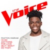 I’d Do Anything For Love (But I Won’t Do That) [The Voice Performance] - Single artwork