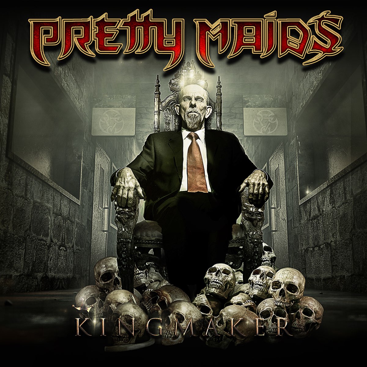 Альбомы 2016. Pretty Maids обложки альбомов. Pretty Maids Kingmaker 2016. Обложка альбома pretty Maids--2016- Kingmaker. Обложки хеви метал альбомов.