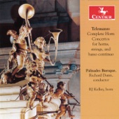 Telemann: Complete Horn Concertos for Horns, Strings & Basso Continuo artwork