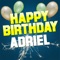 Happy Birthday Adriel (Electro Version) - White Cats Music lyrics