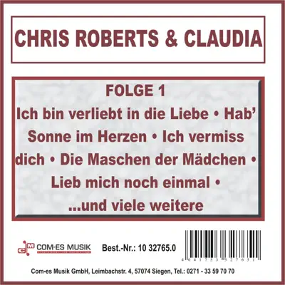 Chris Roberts & Claudia, Vol. 1 - Chris Roberts