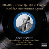 Brahms: Piano Quintet, Op. 34 - Dvořák: Piano Quintet No. 2, Op. 81 artwork