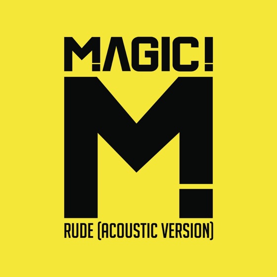 Cover artwork for Rude (Acoustic)