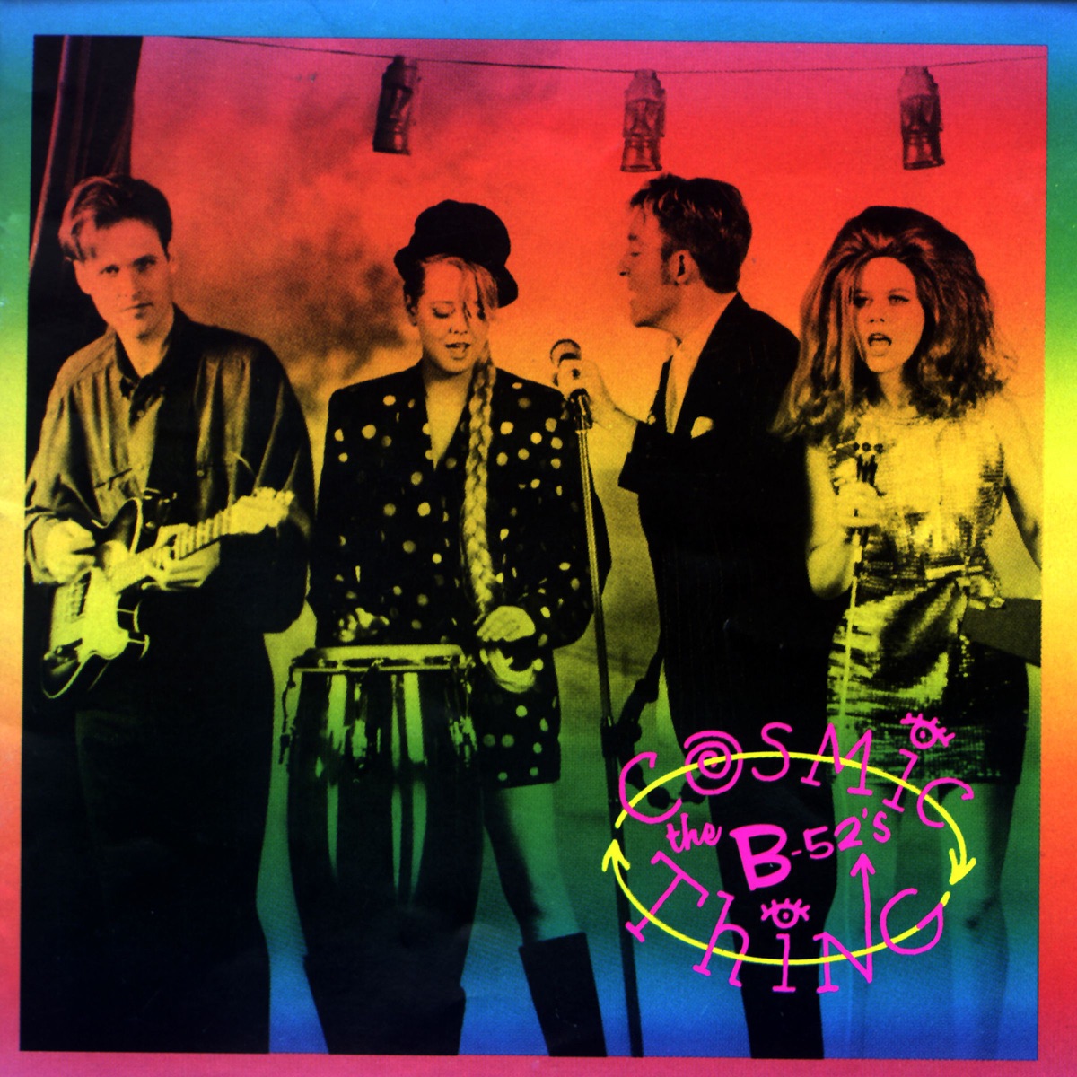 Cosmic Thing Album Cover By The B-52's