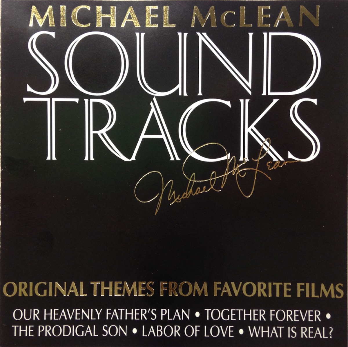 Sound Tracks Album Cover By Michael Mclean
