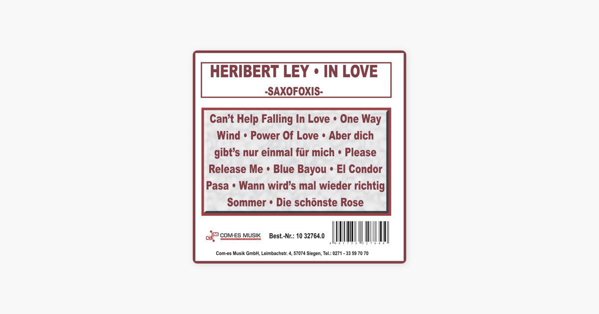 In Love By Heribert Ley On Apple Music