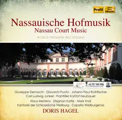 Nassauische Hofmusik by Schlosskirche Weilburg Kantorei, Capella Weilburgensis & Doris Hagel album reviews, ratings, credits