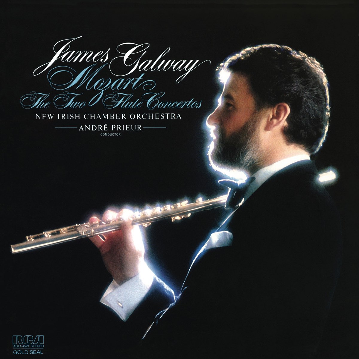 James Galway. James Galway - the Concerto collection (1990). James Galway - the Essential Flute of James Galway album Cover.