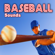 Baseball Hardball Hit with a Wooden Bat - Sound Ideas