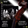 Quartetto Italiano Plays Schubert, Debussy & Milhaud album lyrics, reviews, download