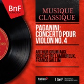 Paganini: Concerto pour violon No. 4 (Mono Version) - EP artwork