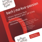 Markus-Passion, BWV 247: Aria. Mein Tröster ist nicht mehr bei mir artwork