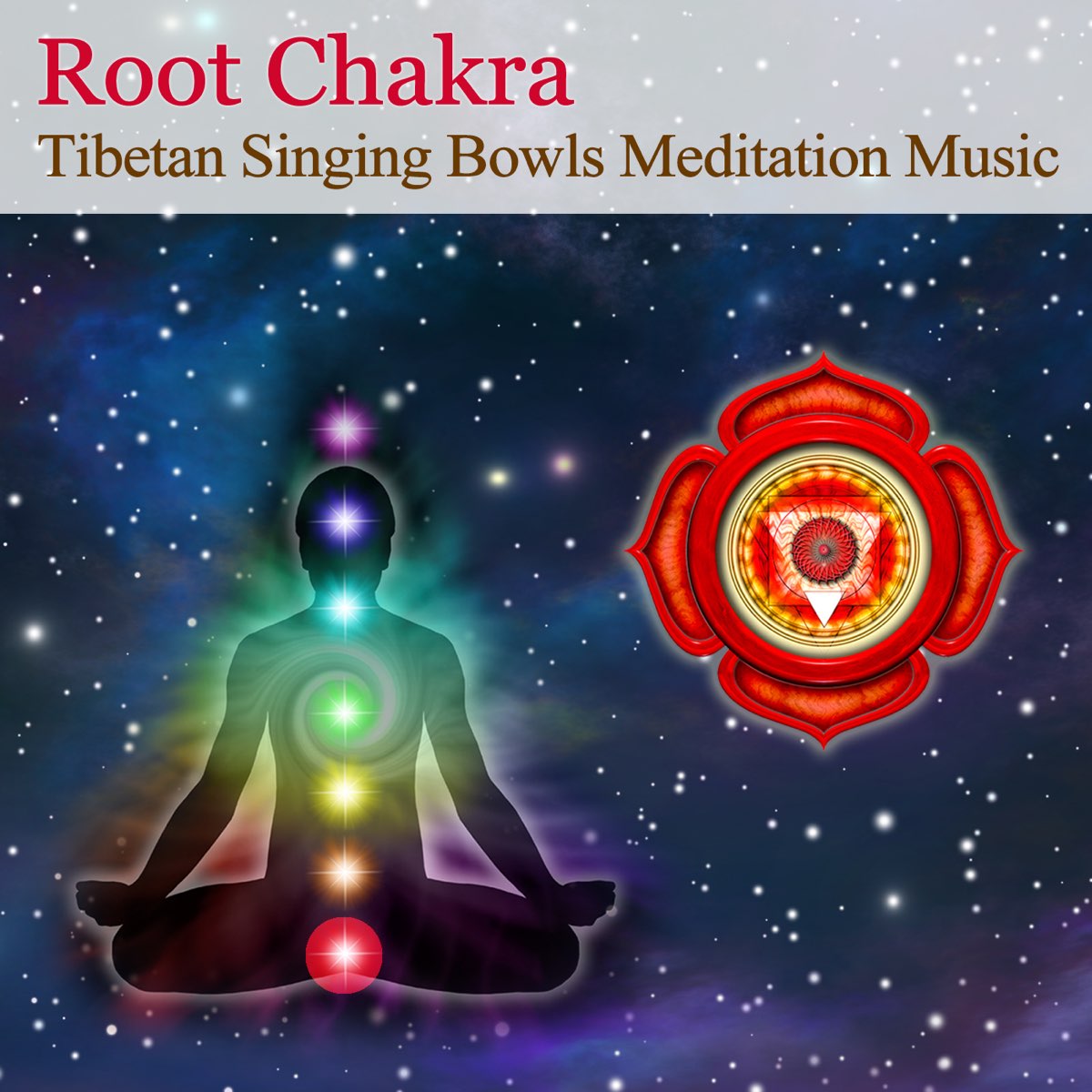 ‎Tibetan Singing Bowls Meditation Music For Chakra Healing: Root Chakra ...