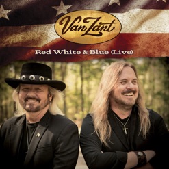 RED WHITE & BLUE - LIVE cover art