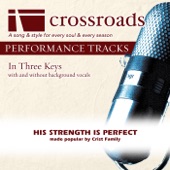 His Strength is Perfect (Performance Track without Background Vocals in C#) artwork
