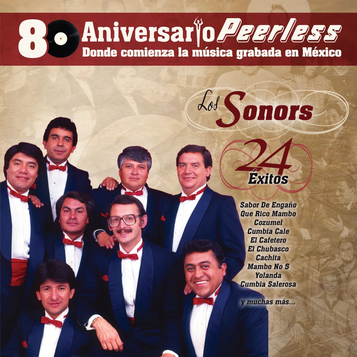 Peerless 80 Aniversario - 24 Éxitos: Los Sonors de Los Sonor's en Apple  Music