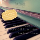 Vocal Warm-Up & Technical Exercises, Vol. 1: Teachers Edition (Without Vocal Guidance) artwork