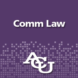 Communication Law cover