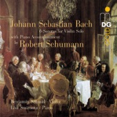 Bach: Six Sonatas for Violin Solo (Arranged for Violin and Piano by Robert Schumann) artwork