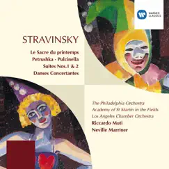 Stravinsky: Le Sacre du printemps, Petrushka, Pulcinella, Suites Nos. 1 & 2, Danses concertantes by Sir Neville Marriner & Riccardo Muti album reviews, ratings, credits