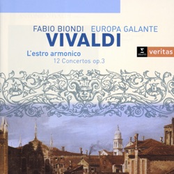 Europa Galante & Fabio Biondi - No. 2 in G minor RV578 (from 'L'estro armonico' Op. 3): I. Adagio e spiccato