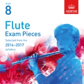 Flute Exam Pieces 2014 - 2017, ABRSM Grade 8 artwork