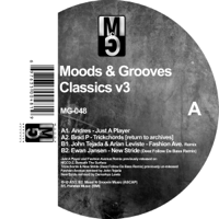 Andrés, Brad P, John Tejada & Arian Leviste & Ewan Jansen - Moods & Grooves Classics v3 - EP artwork