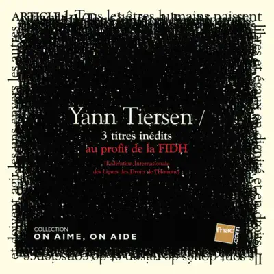 On aime, on aide / Fnac-fidh - single - Yann Tiersen