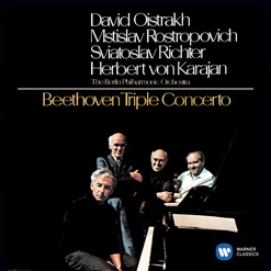 BEETHOVEN TRIPLE CONCERTO cover art