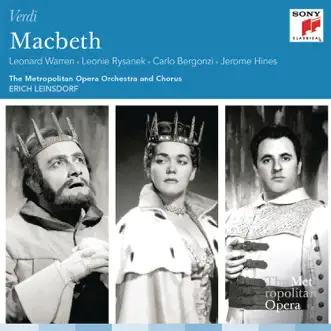 Macbeth, Act II: Sangue a me quell'ombra chiede by Leonard Warren, Carlotta Ordassy, Carlo Bergonzi, Leonie Rysanek, Erich Leinsdorf, The Metropolitan Opera Orchestra & The Metropolitan Opera Chorus song reviws