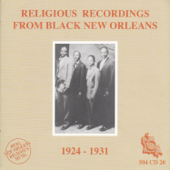 Religious Recordings from Black New Orleans 1924-1931 - Verschillende artiesten