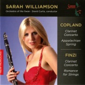 Copland: Clarinet Concerto & Appalachian Spring - Finzi: Clarinet Concerto & Romance for Strings artwork