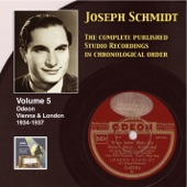 Joseph Schmidt : The Complete Recordings, Vol. 5 (Recorded 1934-1937) [Remastered 2014] artwork