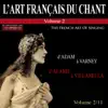 L'art français du chant, Vol. 2 album lyrics, reviews, download